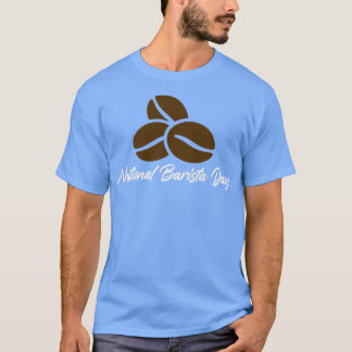 T-shirt Jour national des barista 2022 cool barista barist