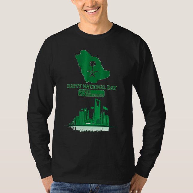 T-shirt Jour national saoudien Arabie Saoudite (Devant)