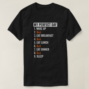 T-shirt Jour Parfait Dons Brésiliens Jiu Jitsu Pour Homme