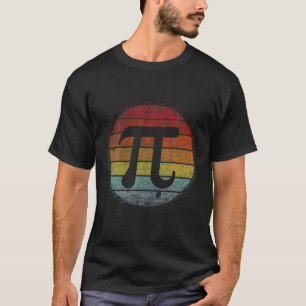 T-shirt Jour PI 2022 Math Lover Mathematics Retro Vintage