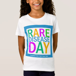 T-Shirt Jour rare de la maladie (personnalisation