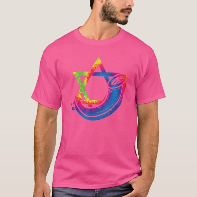 T-shirt Jour Saint Jérusalem Juifs Juifs Yom Kippour 1 (Devant)