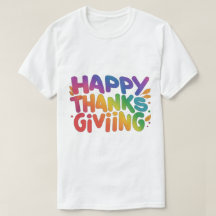 T-shirt Jour Thanksgiving