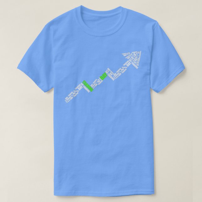 T-shirt Jour Trading Trader Marché Stock 33 (Design devant)