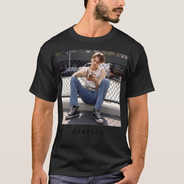 T-shirt Journal de basket-ball (Devant)