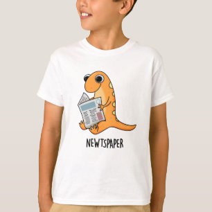 T-shirt Journal Drôle Jeu de journal
