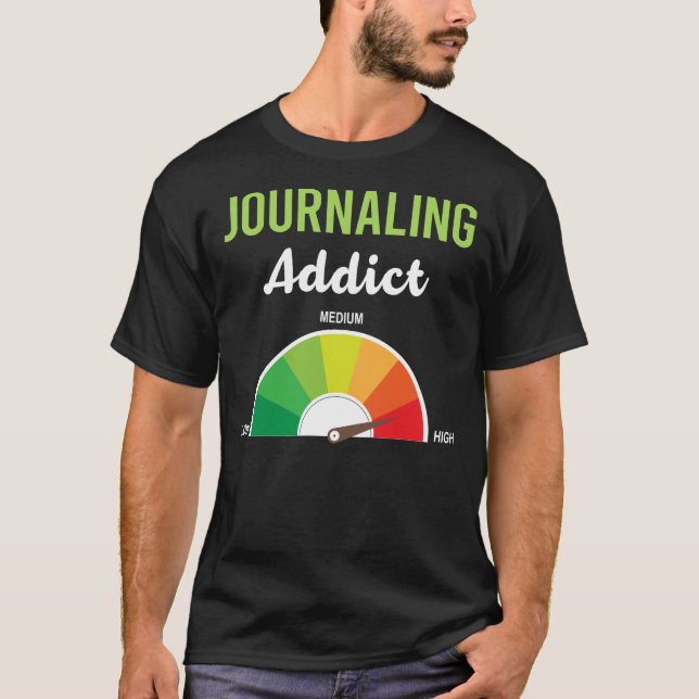 T-shirt Journalisation de dépendance (Devant)