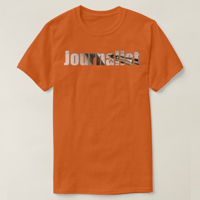 T-shirt Journaliste (Design devant)