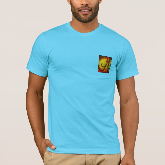 T-shirt Journaux intimes de pêche - l'oeil du pêcheur (Devant)