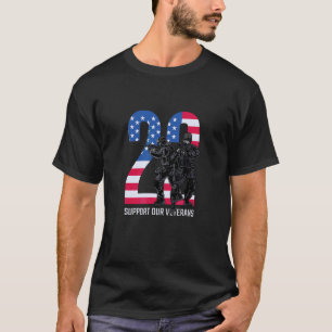 T-shirt Journée commémorative 22 Soutenez nos troupes d'an