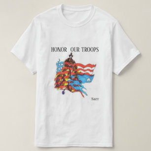 T-Shirt : Journée commémorative Honorer nos troupe