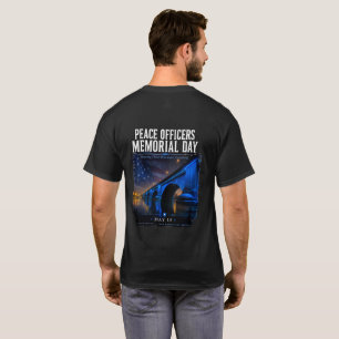 T-shirt Journée de commémoration des agents de la paix Lon