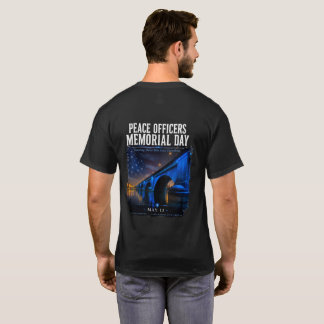 T-shirt Journée de commémoration des agents de la paix Lon
