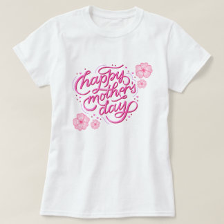 T-SHIRT JOURNÉE DE LA MÈRE TENDANCE DESIGN