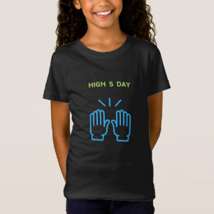 T-Shirt Journée de la poignée de main levée