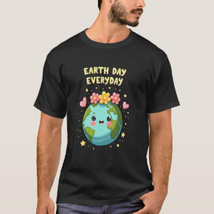 T-shirt Journée de la Terre au quotidien, planète sincère