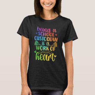 T-shirt Journée de l'agent d'entretien de l'école Gardien