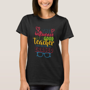 T-shirt Journée de l'enseignant L'influence d'un bon ensei