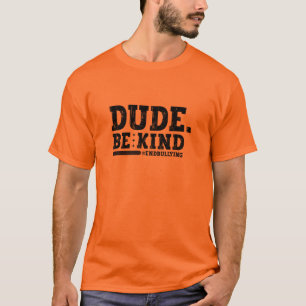 T-shirt Journée de l'unité Orange Anti Harcèlement Sois ge