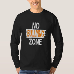 T-shirt Journée de l'unité Stop Harcèlement Pas de zone de