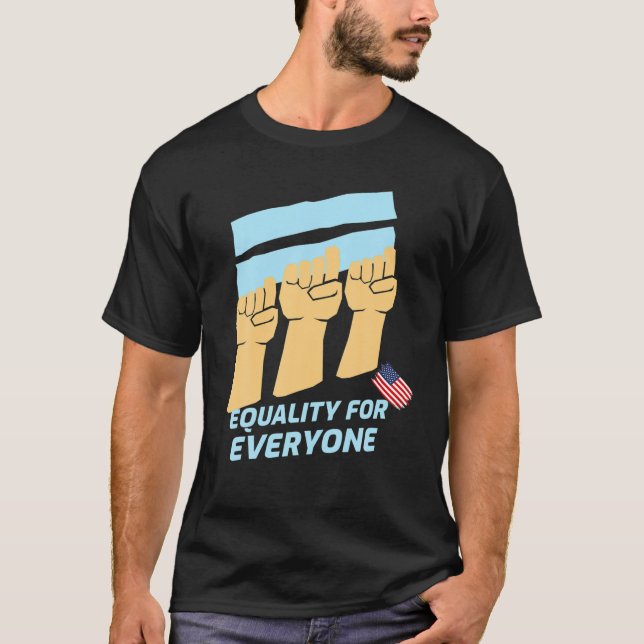 T-shirt Journée de Martin Luther King pour l'égalité pour  (Devant)