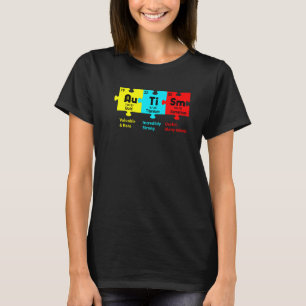 T-shirt Journee de sensibilisation a l'autisme Puzzle Elem