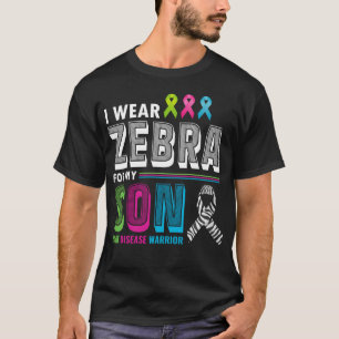 T-shirt Journée de sensibilisation aux maladies rares Zebr