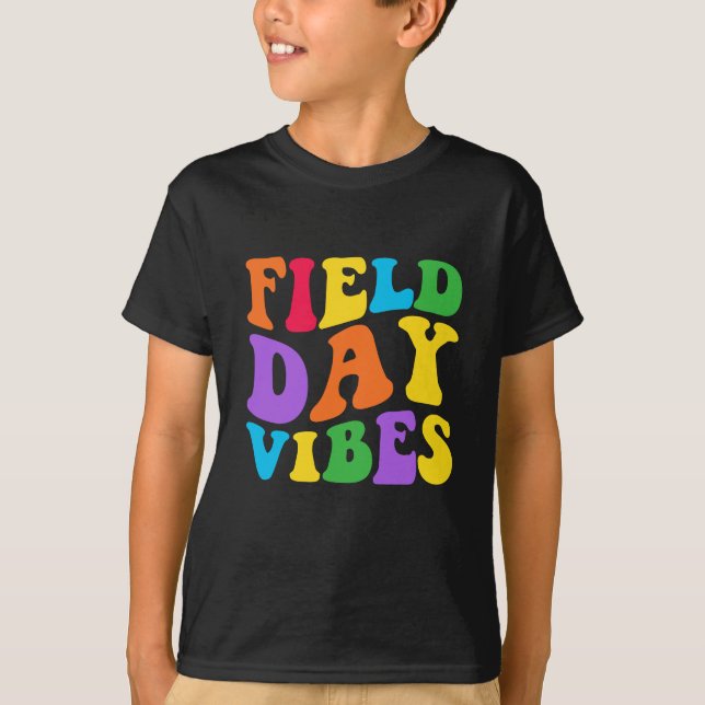 T-shirt journée de terrain de l'école, Amusants Enseignant (Devant)