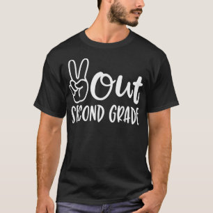 T-shirt Journée dernière de la paix à l'école 2e année ens