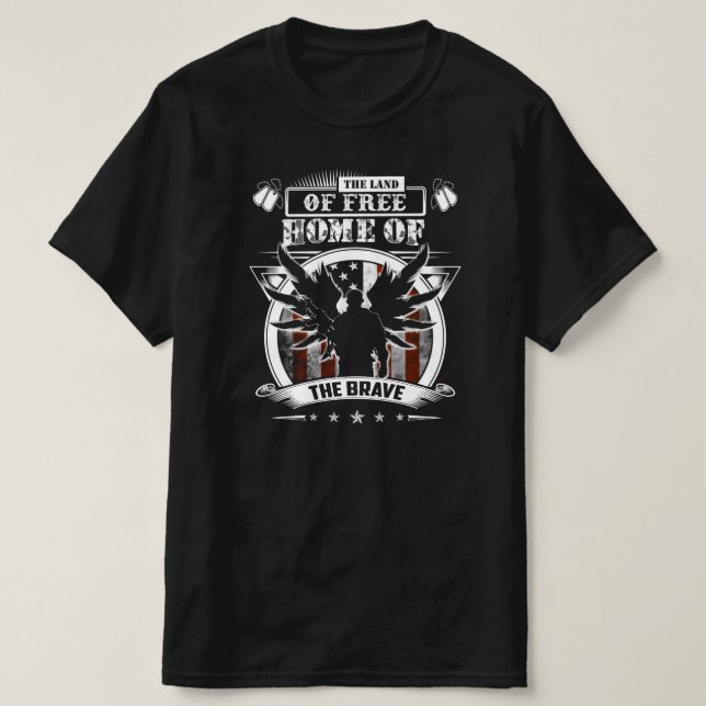 T-shirt journée des anciens combattants (Design devant)