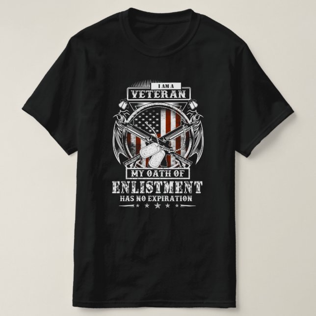 T-shirt journée des anciens combattants (Design devant)