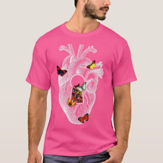 T-shirt Journée des mères de papillons de printemps du coe