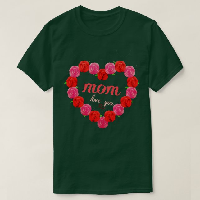 T-shirt journée des mères heureuses (Design devant)