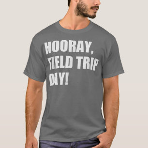 T-shirt Journée d'excursion sur le terrain d'hiver, excurs