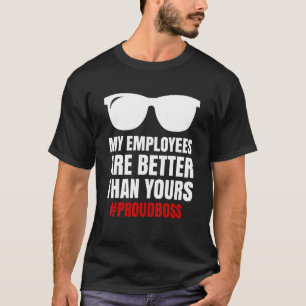 T-shirt Journée du patron, appréciation des employés de bu