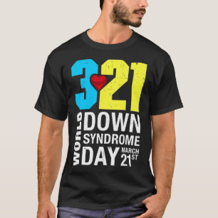 T-shirt Journée du syndrome de Down 21 mars pour les homme