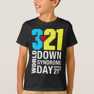 T-shirt Journée du syndrome de Down 21 mars pour les homme