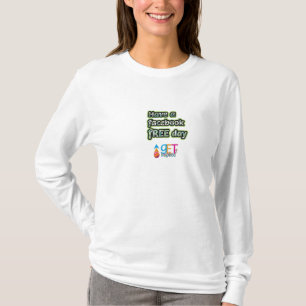 T-shirt Journée Facebook libre