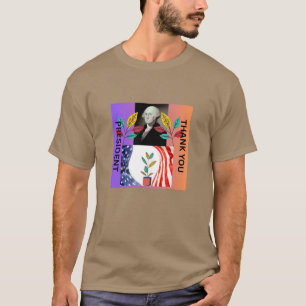 T-SHIRT JOURNÉE HEUREUSE DU PRÉSIDENT DE L'AMÉRIQUE
