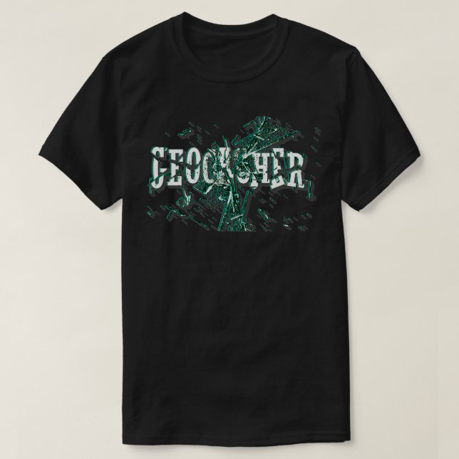 T-SHIRT JOURNÉE INTERNATIONALE DE GÉOCACHAGE AUGUS0 (Design devant)