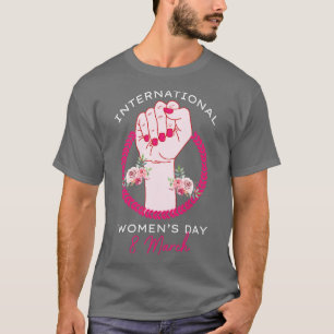 T-shirt Journée Internationale De La Femme 2021 Don 8 Mars