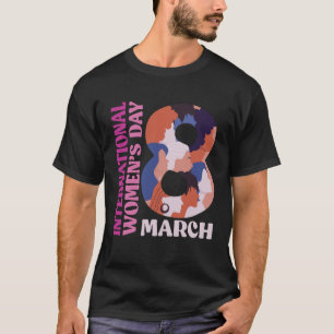 T-shirt Journée internationale de la femme 2023 Faire plac