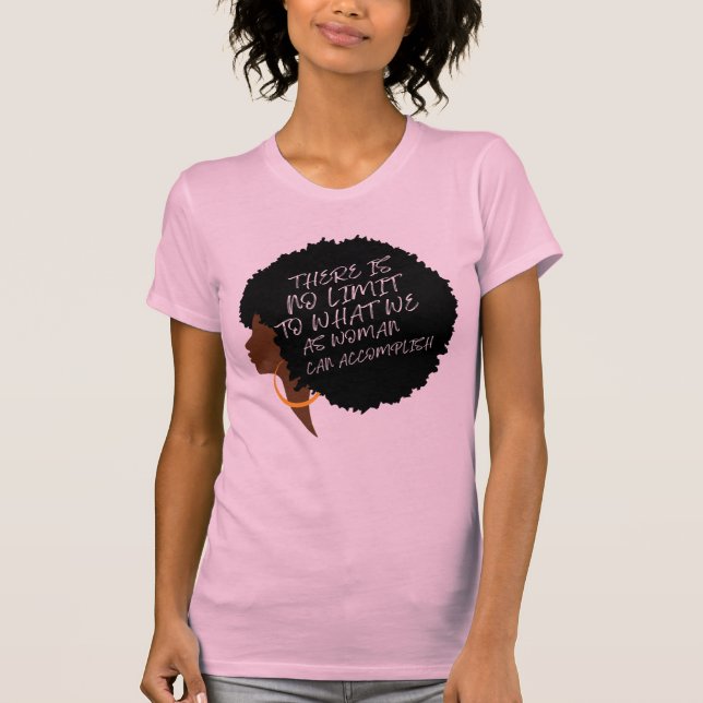T-shirt Journée internationale de la femme 2024 silhouette (Devant)