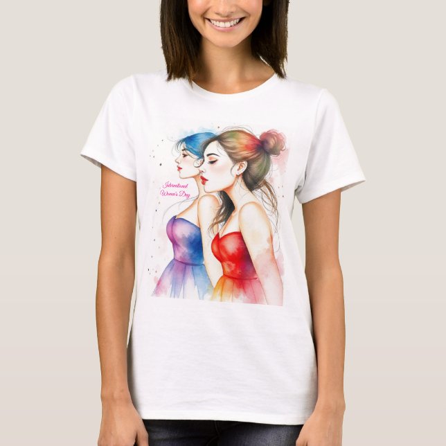 T-shirt Journée internationale de la femme 2025 8 mars (Devant)