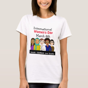 T-shirt Journée internationale de la femme 8 mars