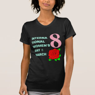 T-shirt Journée internationale de la femme 8 mars 2023 t-s