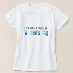 T-shirt Journée internationale de la femme Colorful World 