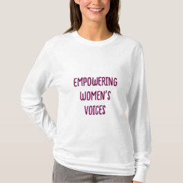 T-shirt Journée internationale de la femme - Leeve de long