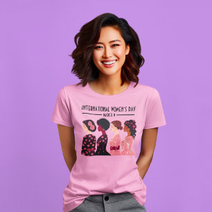 T-shirt Journée internationale de la femme Les femmes du m
