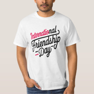 T-shirt Journée internationale de l'amitié